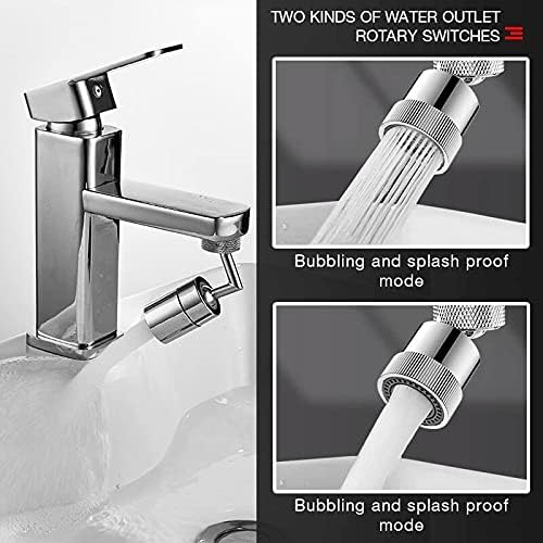 Splash Filter Faucet 720 Degree Rotating Faucet