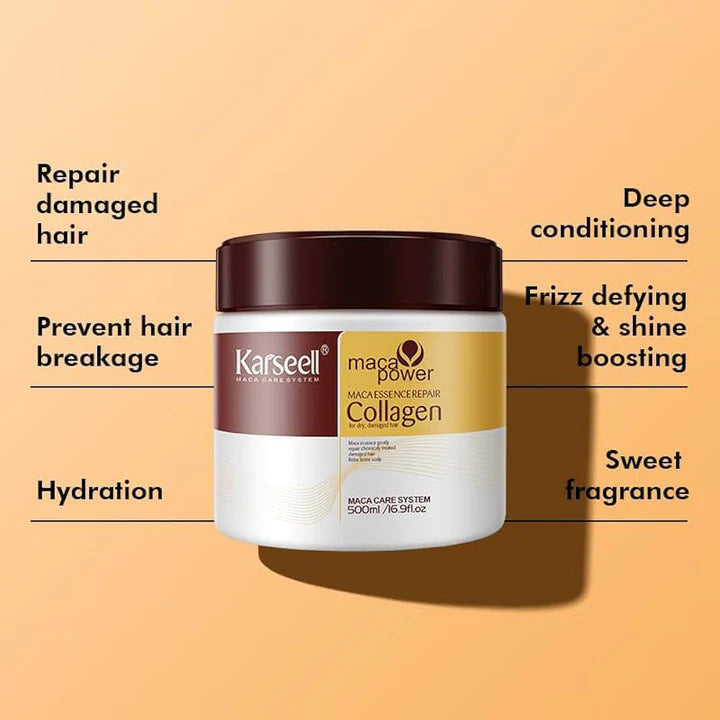 Karseel Collagen Hair Mask -🔥 Buy 1 Get 1 Free