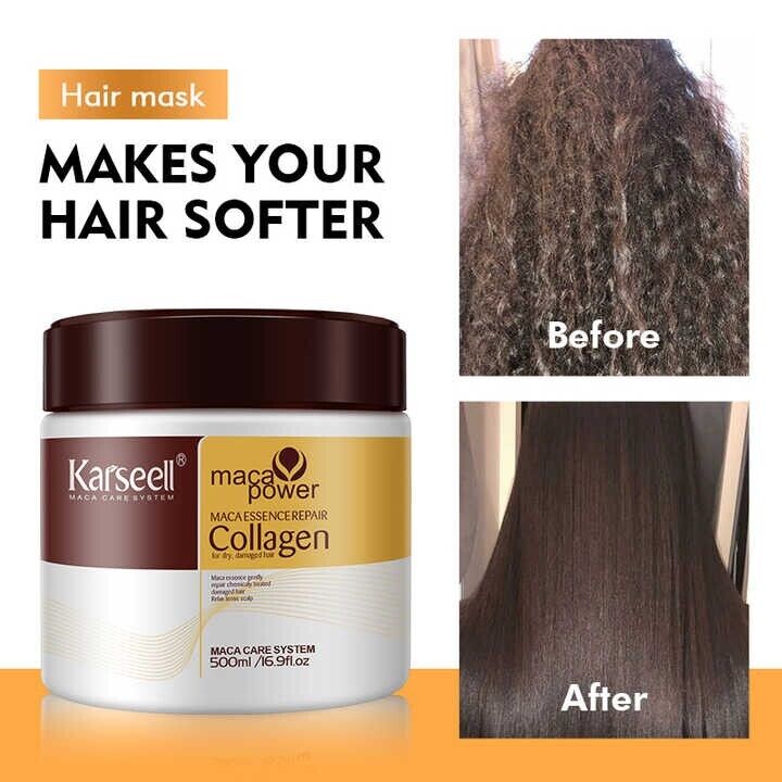 Karseel Collagen Hair Mask -🔥 Buy 1 Get 1 Free