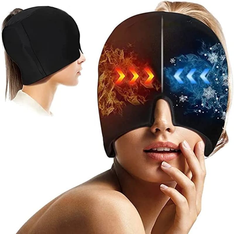 Migraine Relief Cap with Hot & Cold Therapy