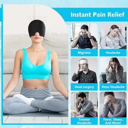 Migraine Relief Cap with Hot & Cold Therapy