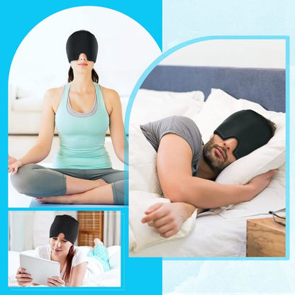 Migraine Relief Cap with Hot & Cold Therapy